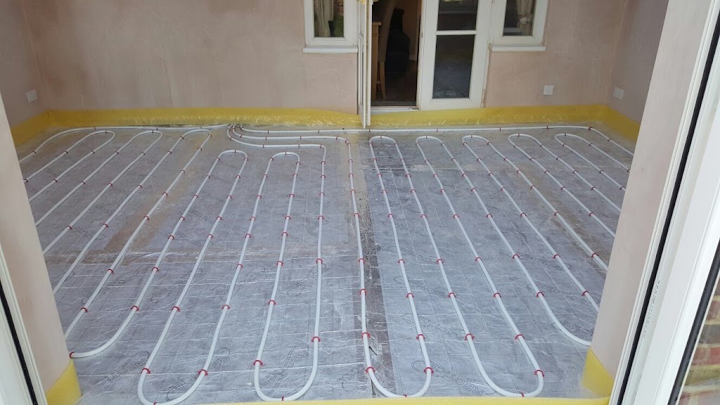 Underfloor heating extension